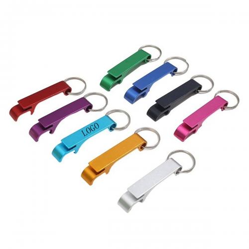 Aluminum Bottle Opener Key Tag