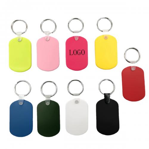 Oval Shape PVC Key Holder