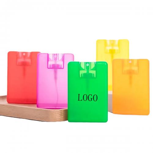 20Ml Portable Card Shape Fine Mist Spray Bottle