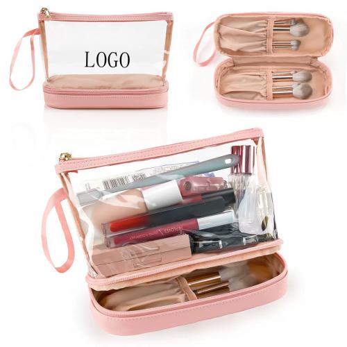 Double Layer Transparent Makeup Bag
