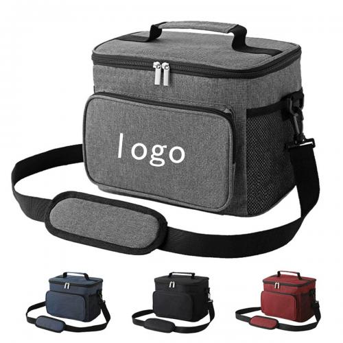 Hand-held crossbody Oxford thermal bag