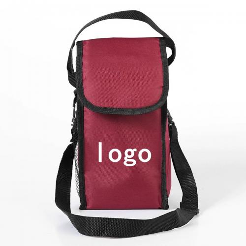 Straight tube insulated portable insulated lunch box bag