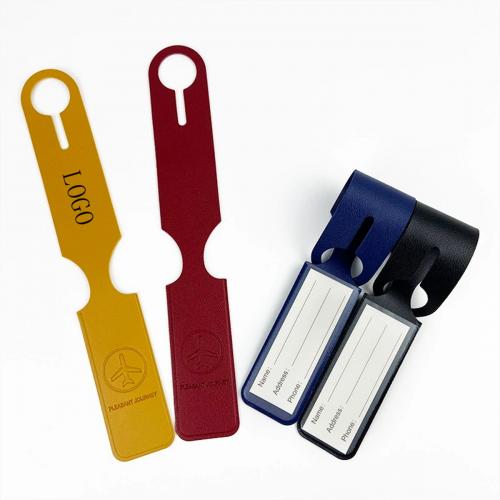 Pvc Leather Luggage Tag