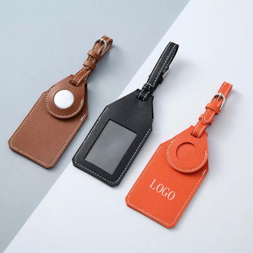 Luggage Tag with Tracker Holder