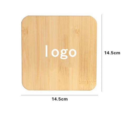 Bamboo square coaster
