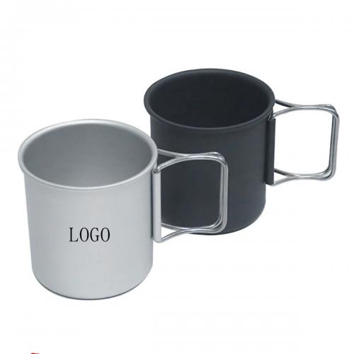  10 Oz Camping Mug With Foldable Handle