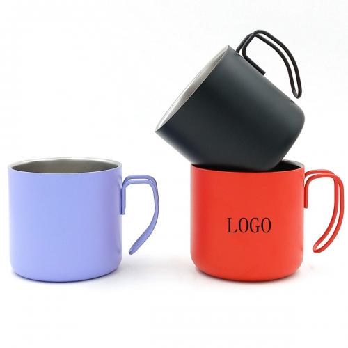 12Oz Stainless Steel Handle Coffee Mug