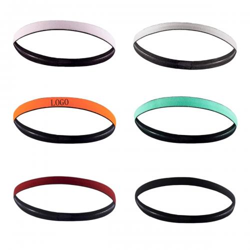 Sports Hairband Elastic Band Non-slip Silicone Headband