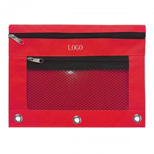 3 Ring Pencil Pouches