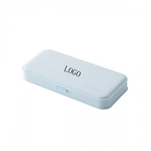 Macaron Color Frosted Plastic Pencil Case