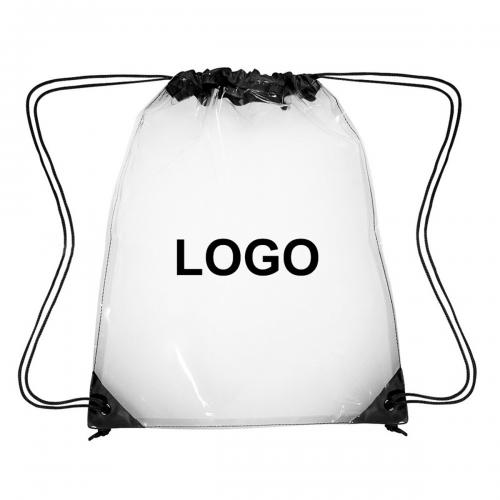 PVC Clear Drawstring Backpack