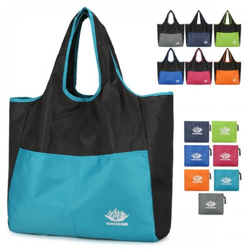 210D Polyester Grocery Shopping Tote Bag 