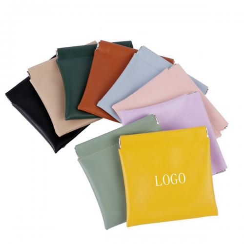 PU Leather Coin Purse Pouch Change Holder