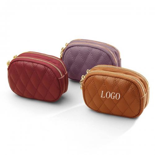 Leather Zip Coin Purse