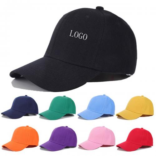 6 Panel Low Profile Unstructured Cotton Twill Baseball Cap