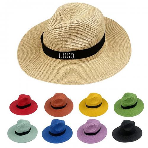 Straw Beach Sun Hat for Men and Women