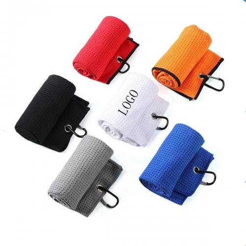  Micro-fiber Tri-fold Golf Towel