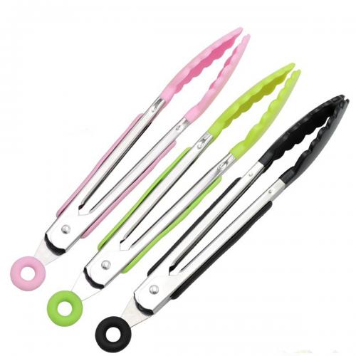 Stainless Steel Barbecue Food Clip