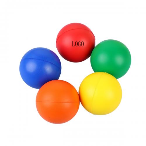 2.75'' Round Soft PU Stress Ball Reliever 