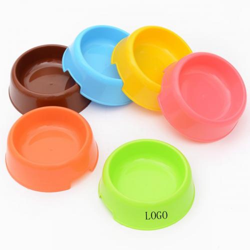 Small And Light Pet Plastic Bowl