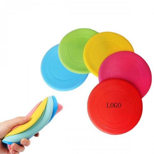 Multifunctional TPR Soft Pet Training Flying Disc Dog Food Feeding Bowl