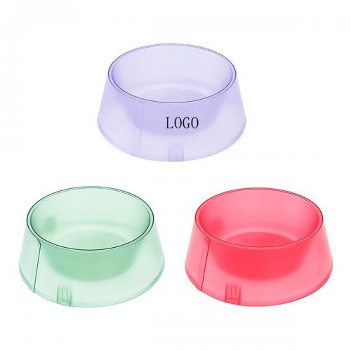 Translucent Pet Food Bowl