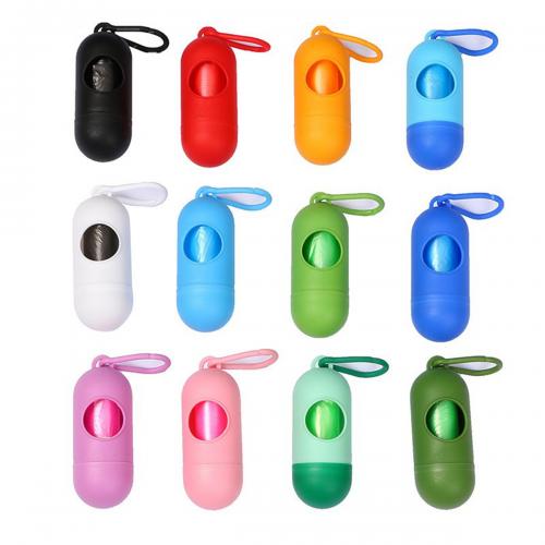 Pet Trash Bag Dispenser w/Carabiner
