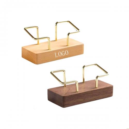 Business Wooden Card Storage Rack
