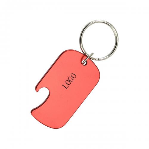 Aluminum Key Holder & Dog Tag with Bottle Opener