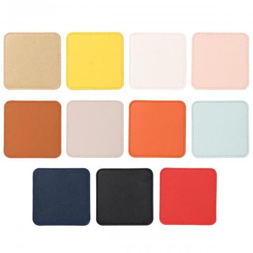 Stylish Square PU Leather Table Coaster